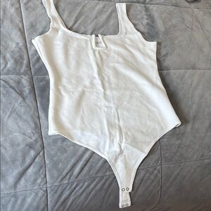 Abercrombie & Fitch White Bodysuit